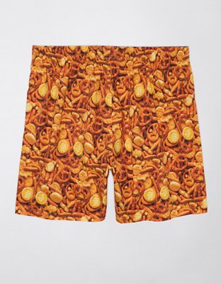 Мужские брюки American Eagle AEO Pretzels Stretch Boxer Short — фото 3