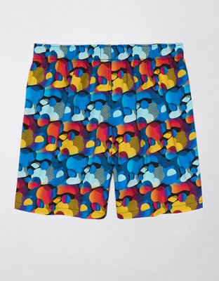 Мужские брюки American Eagle AEO Retro Camo Stretch Boxer Short — фото 3
