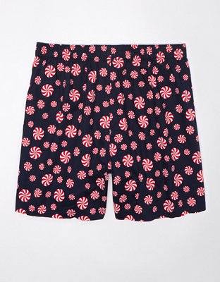 Мужские брюки American Eagle AEO Christmas Candy Stretch Pocket Boxer Short — фото 3