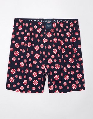 American Eagle Outfitters AEO Men's Christmas Santa Boxer Shorts