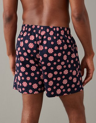 AEO Christmas Candy Stretch Pocket Boxer Short