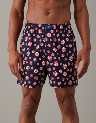 AEO Christmas Candy Stretch Pocket Boxer Short