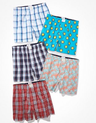 AEO Paquete de 5 shorts bóxer stretch
