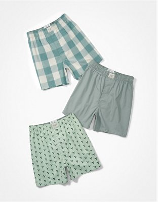 AEO Paquete de 3 shorts bóxer stretch