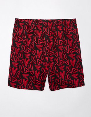 Мужские брюки American Eagle AEO Valentine Hearts Stretch Boxer Short — фото 3