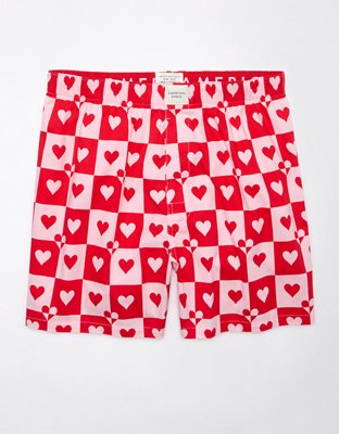 AEO Valentine Hearts Stretch Boxer Short