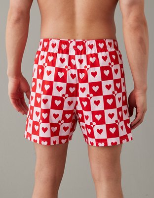 AEO Valentine Hearts Stretch Boxer Short   0220 3807 600 Ob