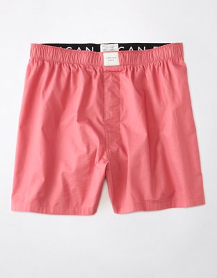 AEO Men's Solid Stretch Boxer Short