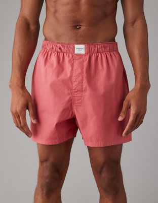 AEO Men's Solid Stretch Boxer Short