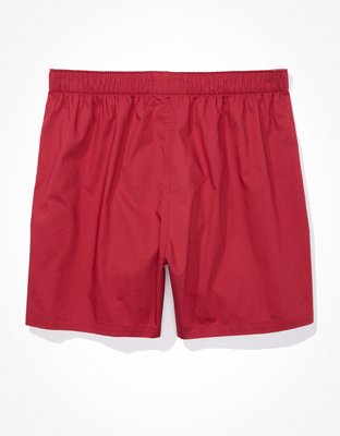 AEO Men's Solid Stretch Boxer Short