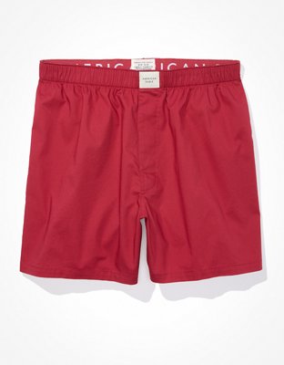 AEO Men's Solid Stretch Boxer Short