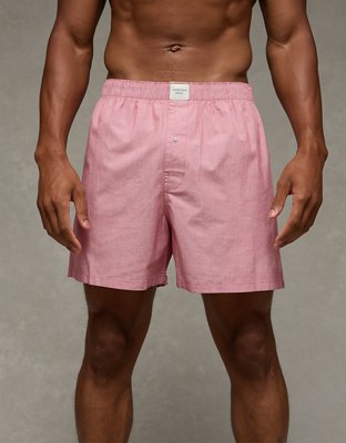 AEO Men's Solid Stretch Boxer Short