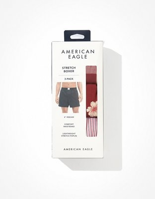 AEO Men's Stretch Boxer Short 3-Pack