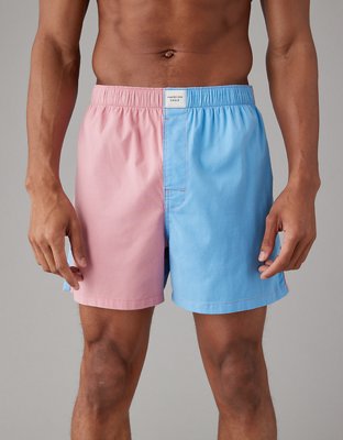 AEO Men's Colorblock Stretch Boxer Short