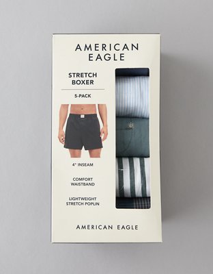 Мужские брюки American Eagle AEO Stretch Boxer Short 5-Pack — фото 2