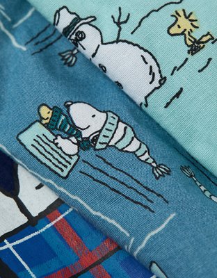 Мужские брюки American Eagle AEO Men's Peanuts Stretch Boxer Short 3-Pack — фото 2