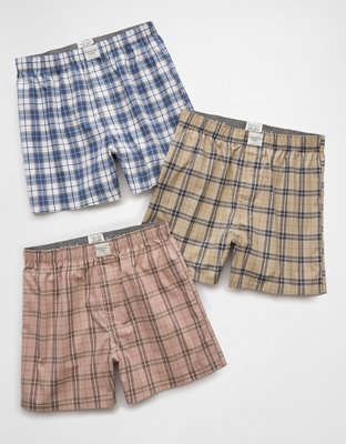 AEO Mens Stretch Boxer Short 3-Pack