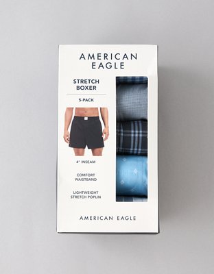 AEO Men's Stretch Boxer Short 5-Pack