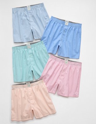 AEO Mens Stretch Boxer Short 5-Pack