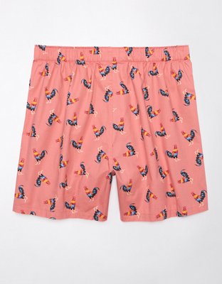 Мужские брюки American Eagle AEO Roosters Stretch Boxer Short — фото 3