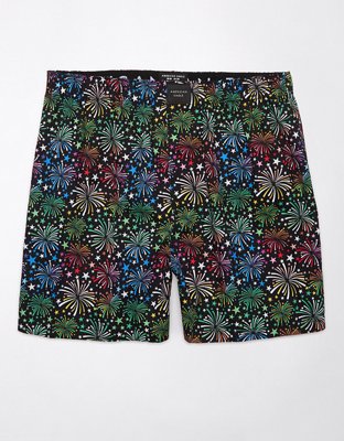 AEO Mens Fireworks Stretch Boxer Short