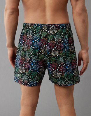 AEO Men's Fireworks Stretch Boxer Short