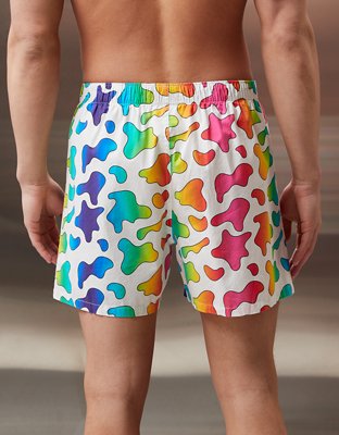 AEO Men's Pride Rainbow Cow Stretch Boxer Short