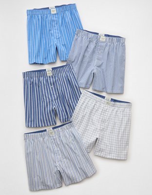 AEO Men's Stretch Boxer Short 5-Pack