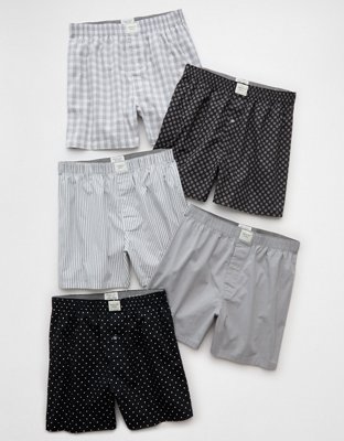 AEO Men's Stretch Boxer Short 5-Pack