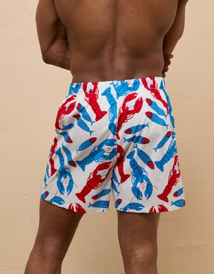 AEO Men's Seafood Stretch Boxer Short
