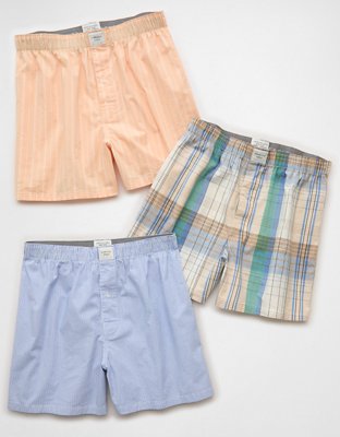 AEO Men's Stretch Boxer Short 3-Pack