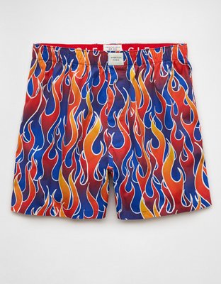 AEO Men's Flames Stretch Boxer Short