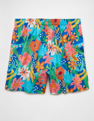 Мужские брюки American Eagle AEO Men's Tropical Stretch Boxer Short — фото 4