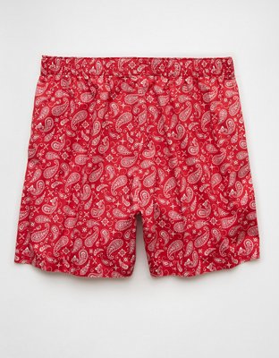 AEO Men's Paisley Stretch Boxer Short