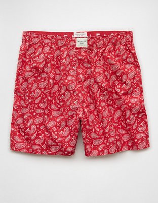 AEO Men's Paisley Stretch Boxer Short