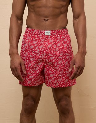 AEO Men's Paisley Stretch Boxer Short