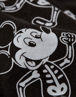 AEO Men's Mickey Mouse Skeleton Halloween Stretch Boxer Short