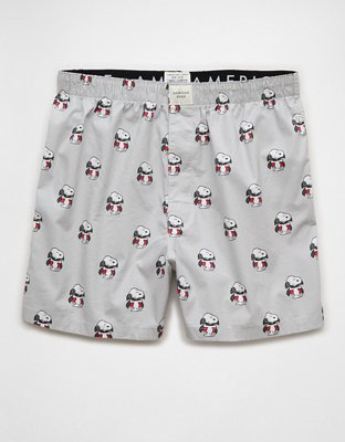 AEO Men's Snoopy Vampire Halloween Stretch Boxer Short