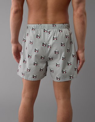 AEO Men's Snoopy Vampire Halloween Stretch Boxer Short