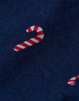 Мужские брюки American Eagle AEO Tiny Candy Canes Stretch Boxer Short — фото 2