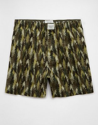 AEO Men's Forest Camo Stretch Boxer Short