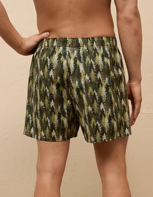 AEO Men's Forest Camo Stretch Boxer Short