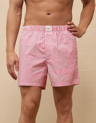 AEO Christmas Noel Stripe Stretch Boxer Short