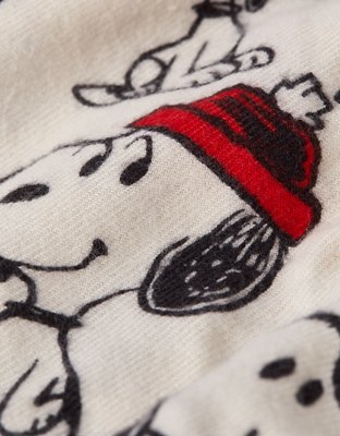 AEO Snoopy Flannel Pocket Boxer Short