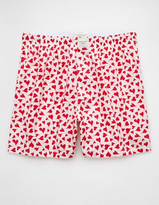 AEO Men's Valentine's Day Hearts Stretch Boxer Short