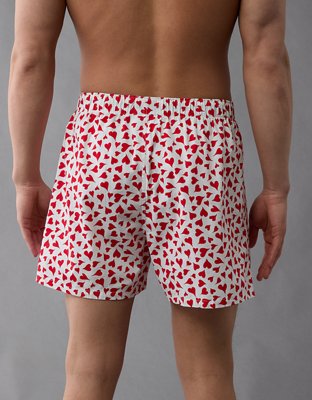 AEO Men's Valentine's Day Hearts Stretch Boxer Short