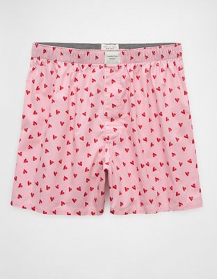 AEO Men's Valentine's Day Hearts Stretch Boxer Short