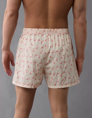 AEO Short Bóxer Stretch de Flamencos para Hombre