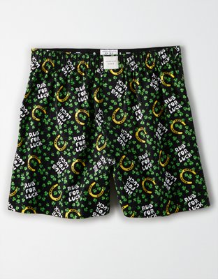 Мужские брюки American Eagle AEO Rub For Luck Stretch Boxer Short — фото 3