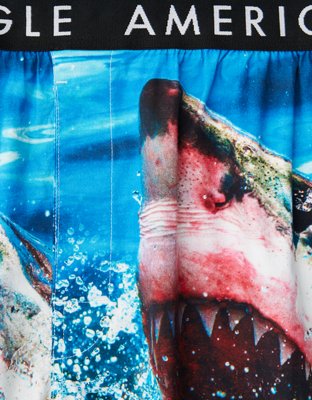 Мужские брюки American Eagle AEO Shark Attack Stretch Boxer Short — фото 4